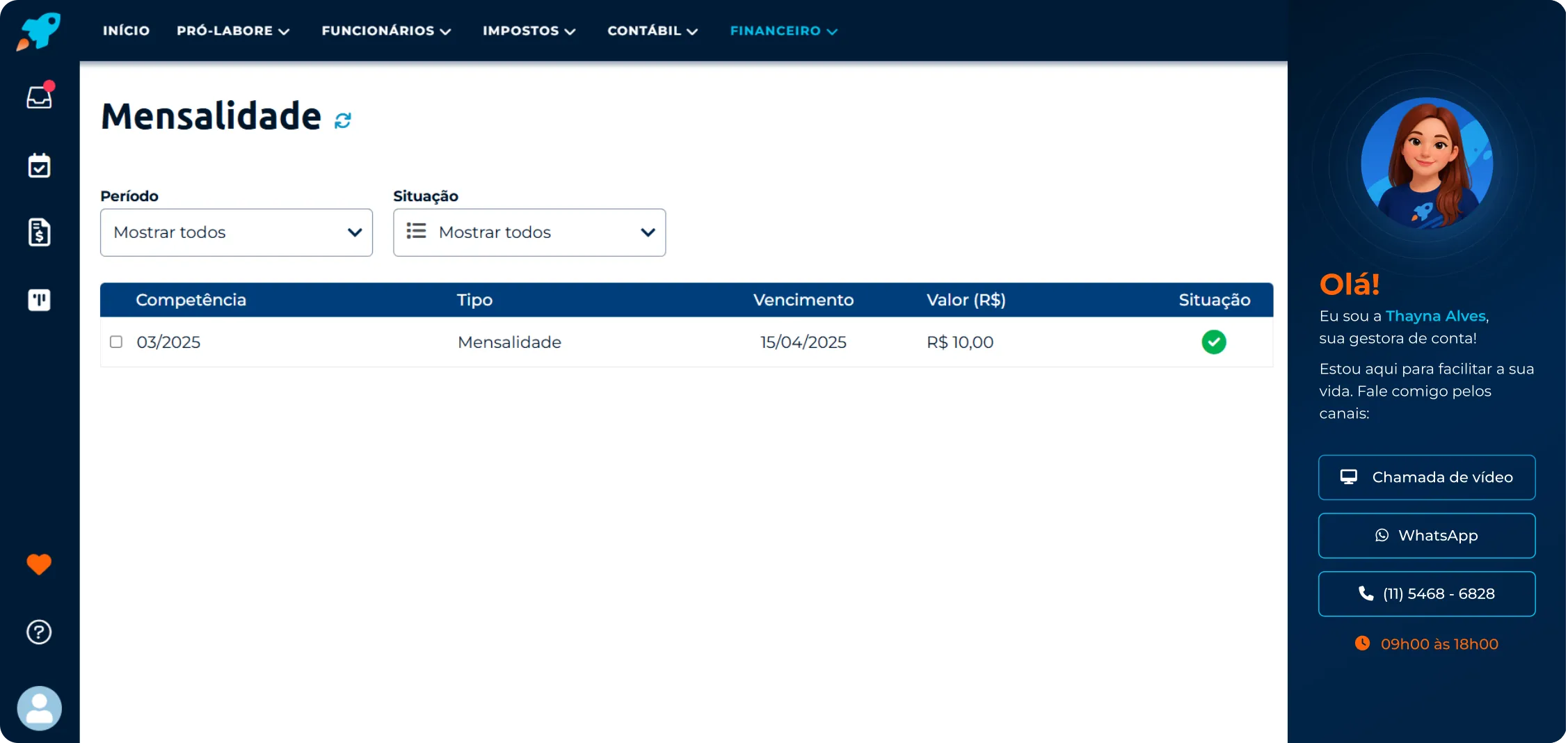 Financeiro